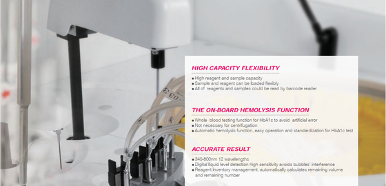 Analyseur de chimie du sang 240T/H