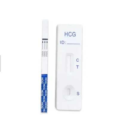 Grossesse rapide du kit d'examen de diagnostic de cassette HCG précise pour l'essai à la maison d'individu