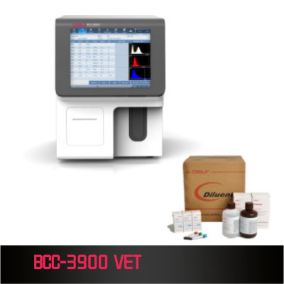 Réactif ouvert machine vétérinaire de Cbc de hématologie de compteur de cellules de 3 parts