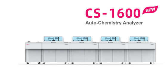Conception modulaire CS-1600 d'analyseur entièrement automatique médical de biochimie 1600 t/h
