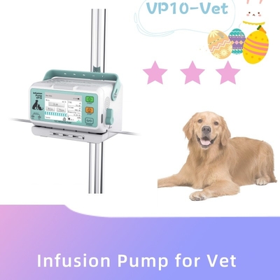 Pompe vétérinaire d'infusion de vétérinaire du matériel médical 240V de détection ultrasonique