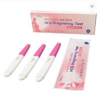 Essai rapide de grossesse de l'autotest 3.0mm d'analyse d'urine de grossesse de HCG