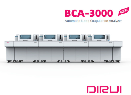 L'analyseur automatique de coagulation de sang tenu dans la main a adapté BCA-3000 aux besoins du client