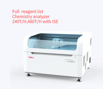 Protection automatique de collision de l'analyseur CS-T240Plus 240T/H de chimie clinique