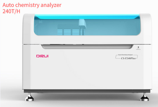 Protection automatique de collision de l'analyseur CS-T240Plus 240T/H de chimie clinique