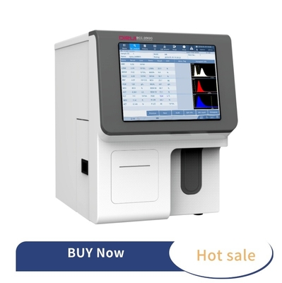 Le CE automatique de hématologie de machine d'analyseur de Cbc de 3 différences a délivré un certificat la grande capacité