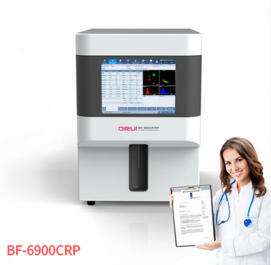 Analyseur entièrement automatique BF-6900CRP de hématologie de Dirui avec la fonction de CRP