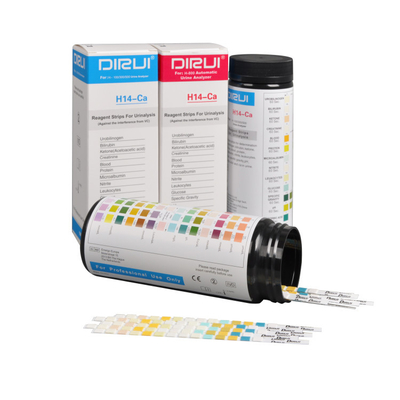 Réaction chimique Analyse urinaire Bandes d'essai 50/100/200 pièces/bouteille